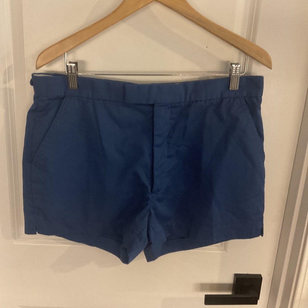Pro Celebrity by Tee Top - Flat Front Chino Shorts - Blue - Men’s Size 36